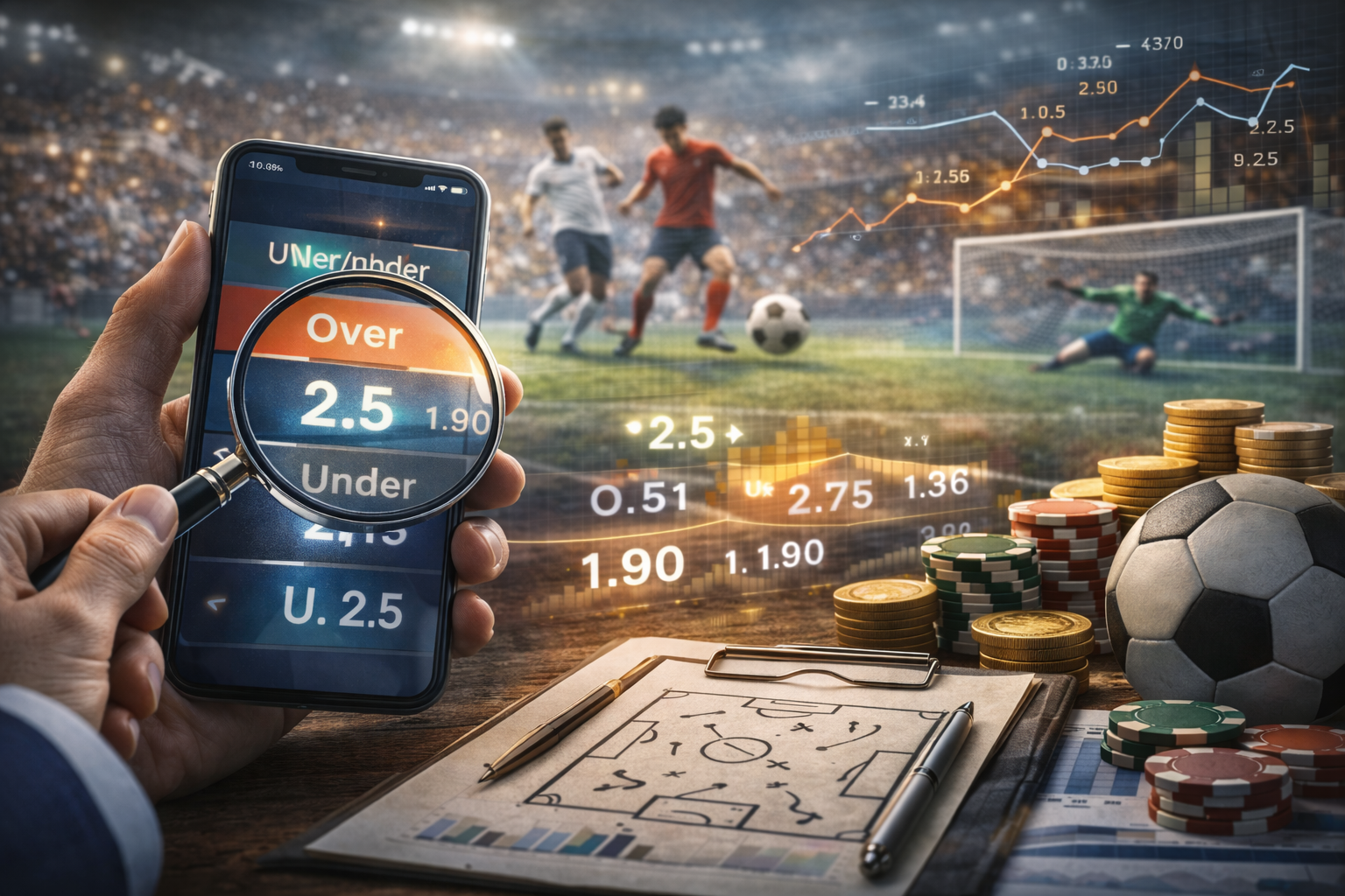 Tỷ lệ cược và trận đấu bóng đá