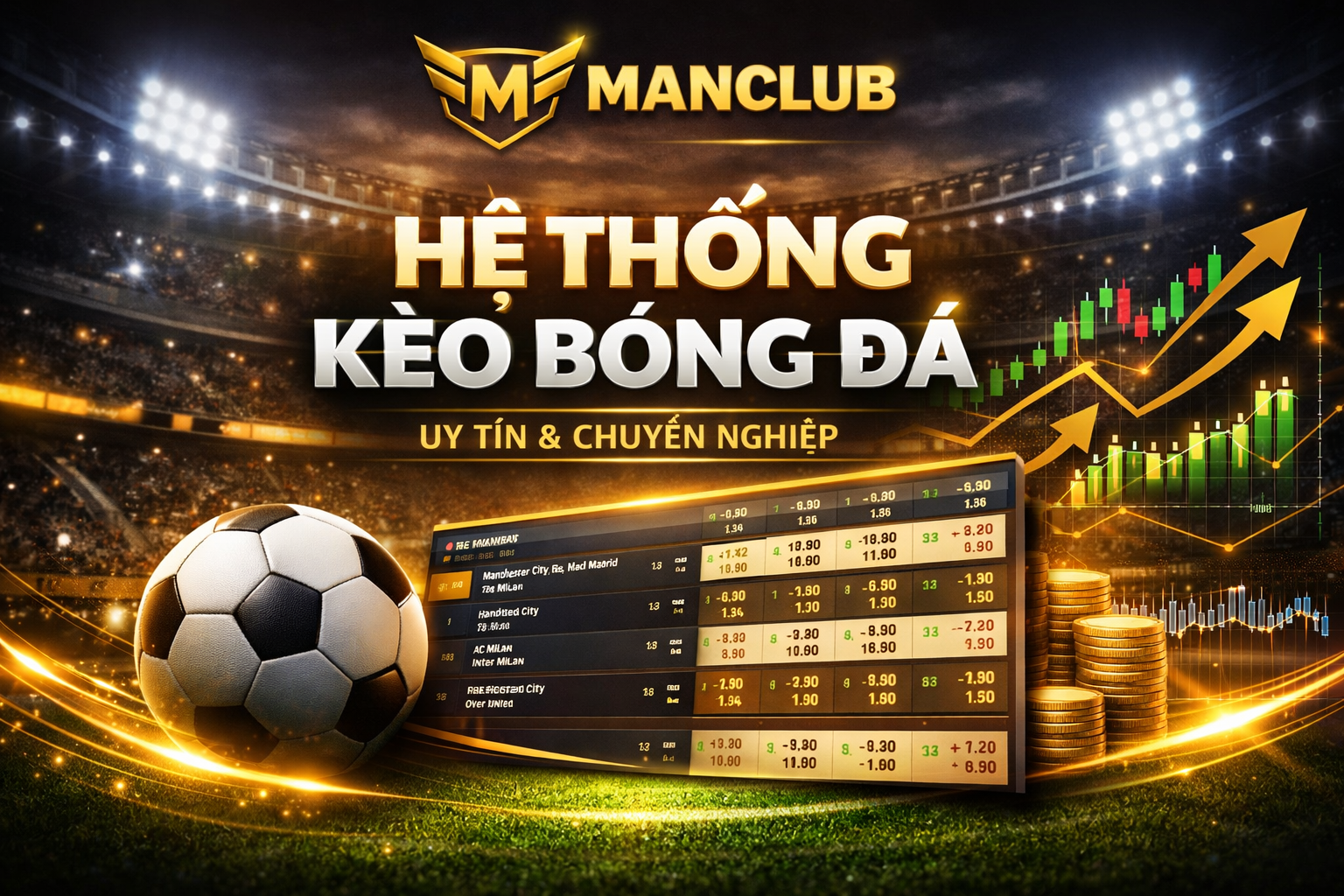 Hệ thống kèo bóng đá chuyên nghiệp