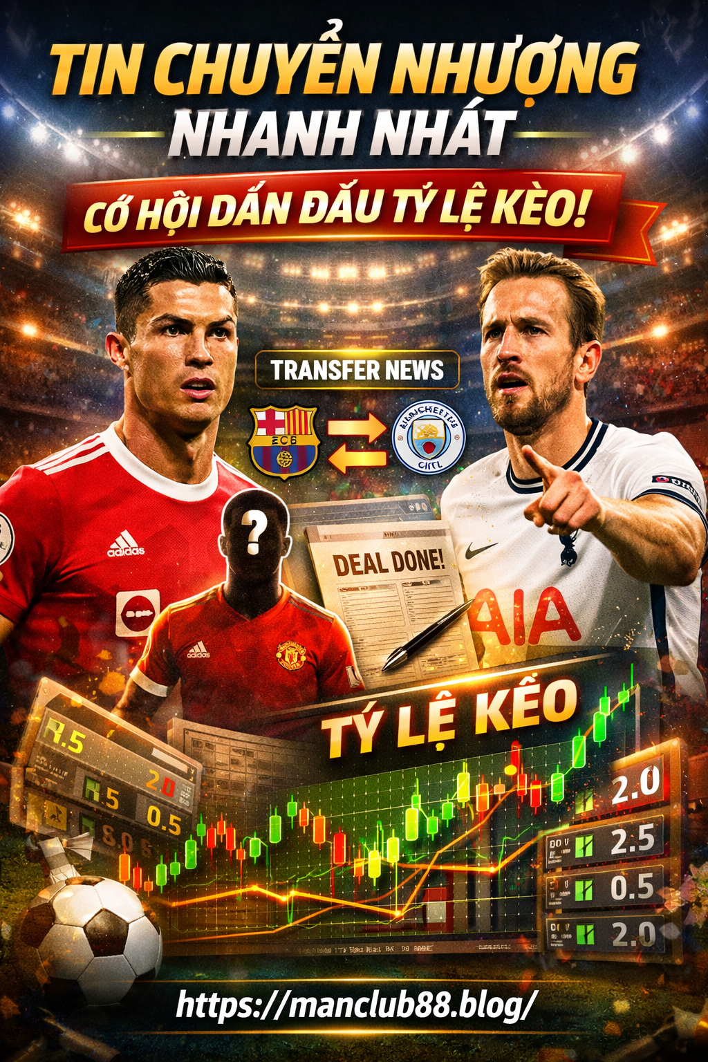 Tin chuyển nhượng và tỷ lệ kèo