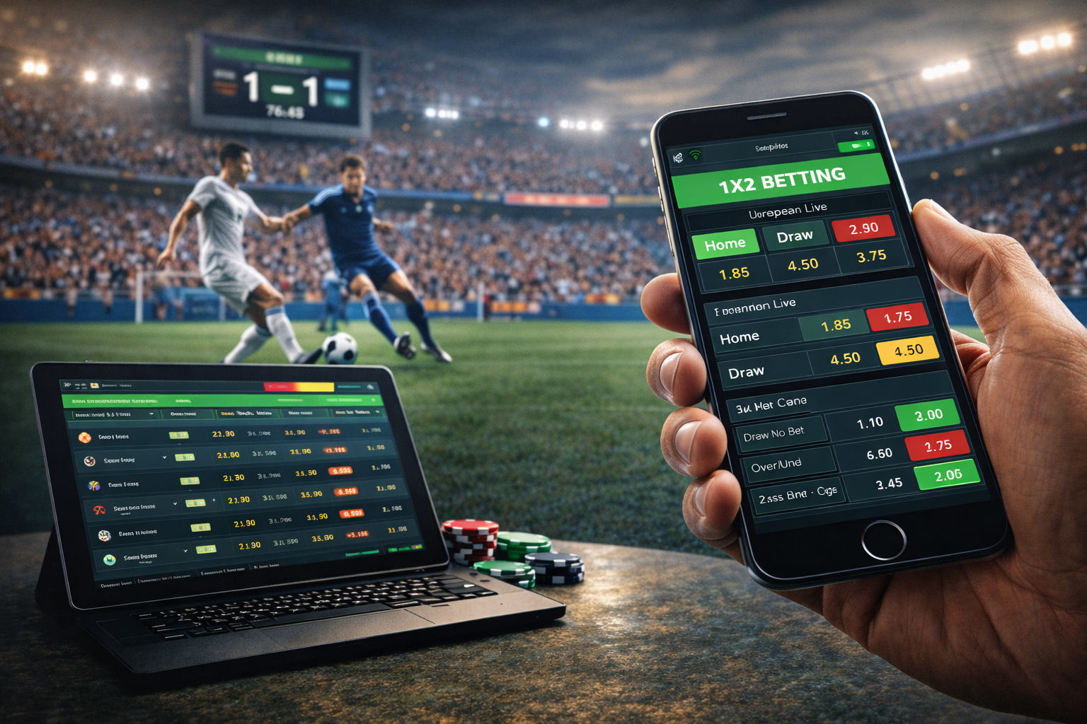 Cá cược thể thao và bóng đá